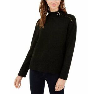 I.n.c. Side Zip-Up Sweater